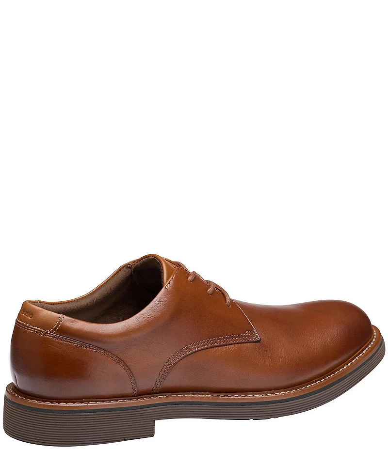 Johnston & Murphy Men's Tyson Leather Plain Toe Oxfords