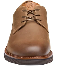 Johnston & Murphy Men's Tyson Oiled Leather Plain Toe Oxfords