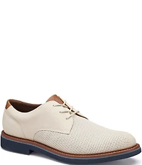 Johnston & Murphy Men's Tyson Perforated Nubuck Leather Oxfords