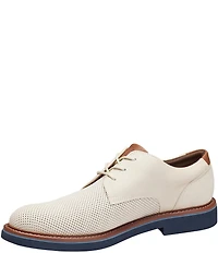 Johnston & Murphy Men's Tyson Perforated Nubuck Leather Oxfords