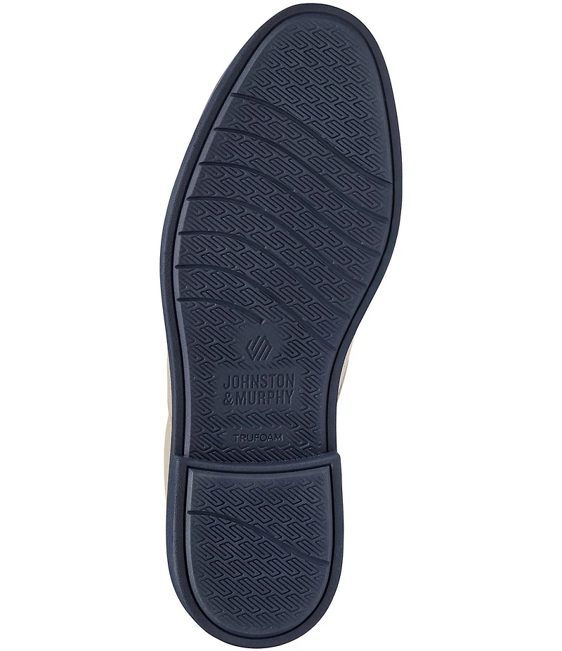 Johnston & Murphy Men's Tyson Perforated Nubuck Leather Oxfords