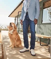 Johnston & Murphy Men's Tyson Perforated Nubuck Leather Oxfords