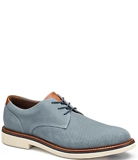 Johnston & Murphy Men's Tyson Perforated Nubuck Leather Oxfords