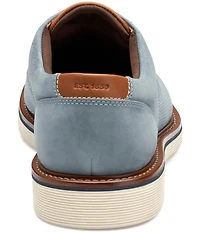 Johnston & Murphy Men's Tyson Perforated Nubuck Leather Oxfords