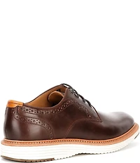 Johnston & Murphy Men's Upton 175th Anniversary Leather Brogue Detail Plain Toe Oxfords