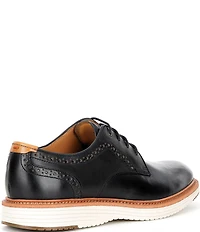Johnston & Murphy Men's Upton 175th Anniversary Leather Brogue Detail Plain Toe Oxfords