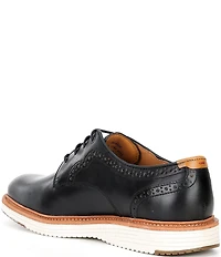Johnston & Murphy Men's Upton 175th Anniversary Leather Brogue Detail Plain Toe Oxfords