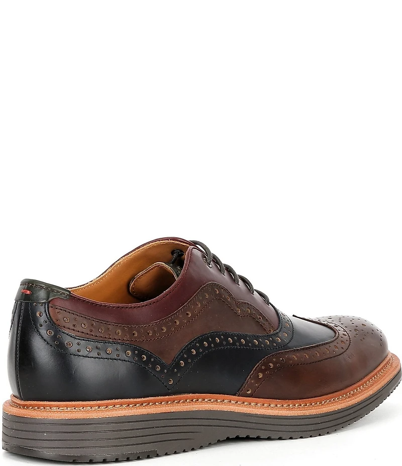 Johnston & Murphy Men's Upton 175th Anniversary Leather Brogue Wingtip Oxfords