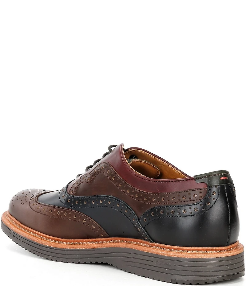 Johnston & Murphy Men's Upton 175th Anniversary Leather Brogue Wingtip Oxfords