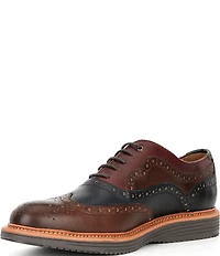 Johnston & Murphy Men's Upton 175th Anniversary Leather Brogue Wingtip Oxfords