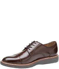 Johnston & Murphy Men's Upton Leather Cap Toe Lace Up Oxfords