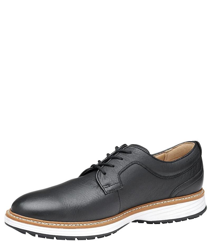 Johnston & Murphy Men's Upton GL1 Luxe Leather Hybrid Lace Up Oxfords