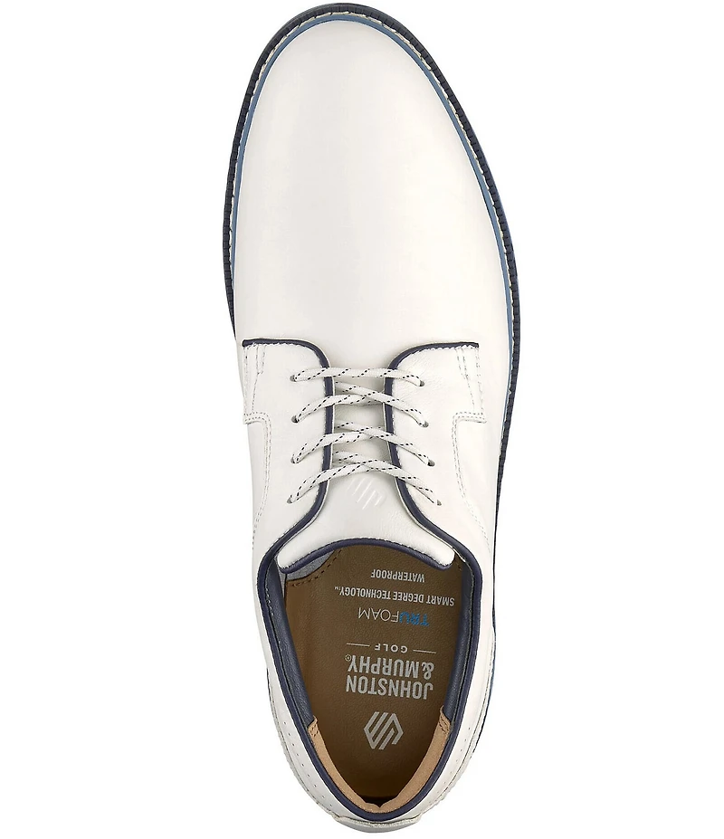 Johnston & Murphy Mens Upton Gl1 Luxe Hybrid Waterproof Oxfords