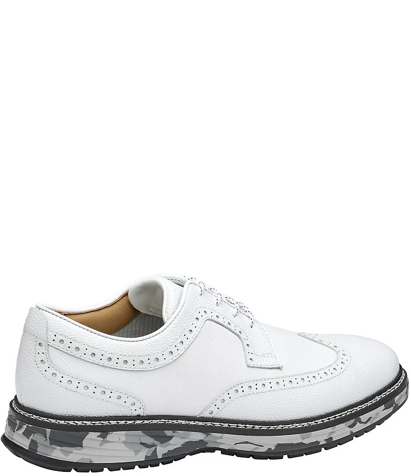 Johnston & Murphy Men's Upton GL3 Luxe Hybrid Waterproof Leather Wingtip Oxfords