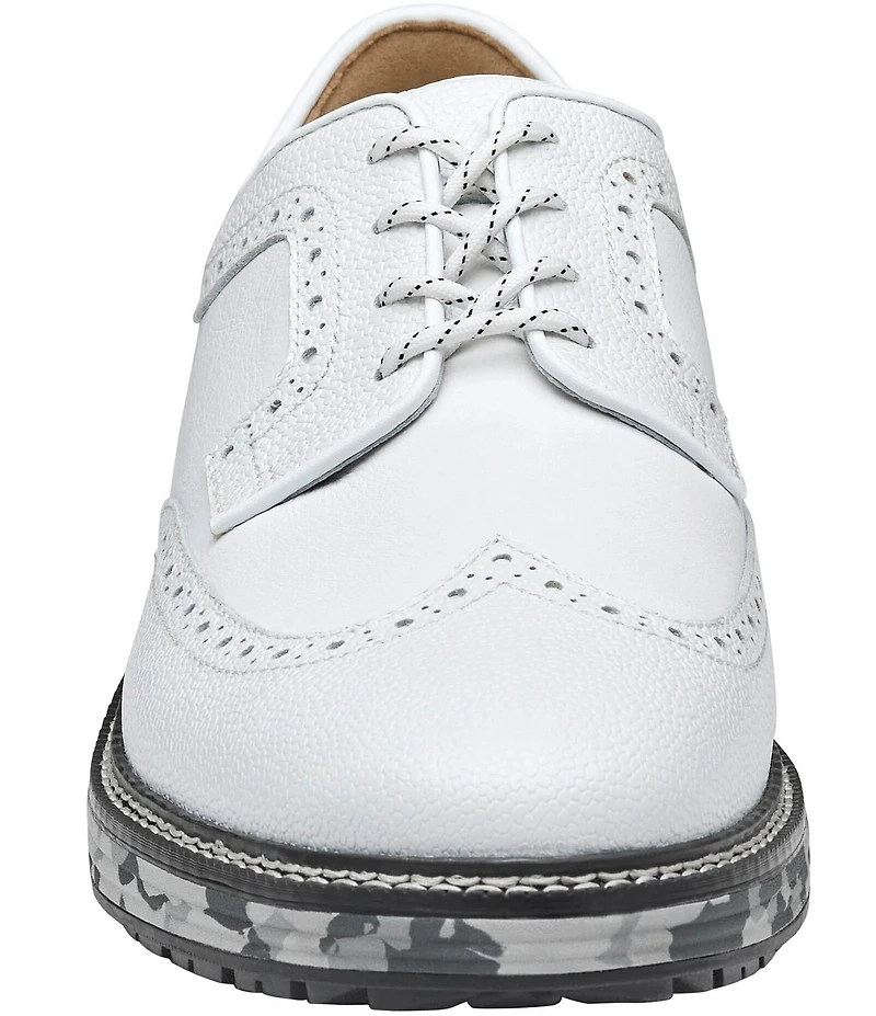 Johnston & Murphy Men's Upton GL3 Luxe Hybrid Waterproof Leather Wingtip Oxfords