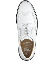 Johnston & Murphy Men's Upton GL3 Luxe Hybrid Waterproof Leather Wingtip Oxfords