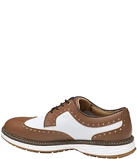 Johnston & Murphy Men's Upton GL3 Luxe Hybrid Waterproof Leather Wingtip Oxfords