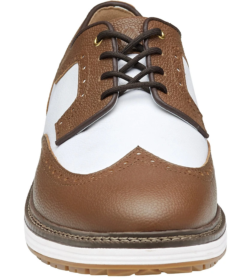 Johnston & Murphy Men's Upton GL3 Luxe Hybrid Waterproof Leather Wingtip Oxfords
