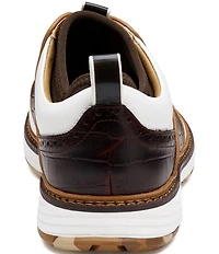 Johnston & Murphy Men's Upton GL4 Luxe Hybrid Saddle Oxfords