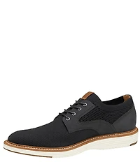 Johnston & Murphy Men's Upton Knit Plain Toe Lace Up Oxfords