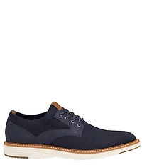 Johnston & Murphy Men's Upton Knit Plain Toe Lace Up Oxfords