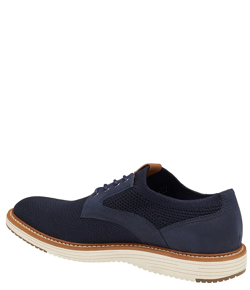 Johnston & Murphy Men's Upton Knit Plain Toe Lace Up Oxfords
