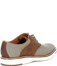 Johnston & Murphy Men's Upton Knit Brogue Saddle Oxfords