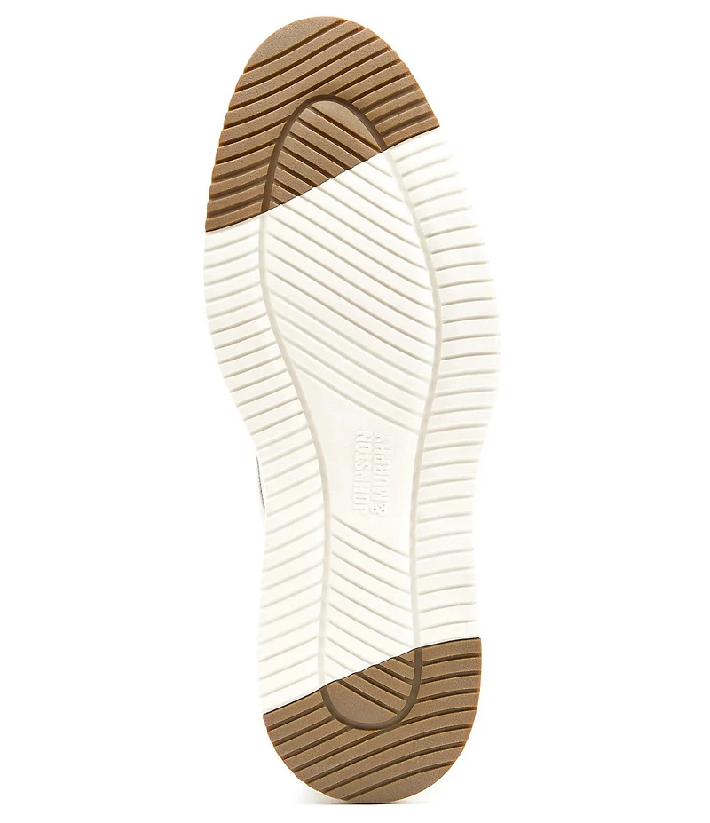 Johnston & Murphy Men's Upton Knit Wingtip Brogue Detail Oxfords