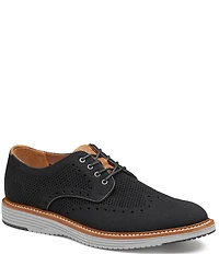 Johnston & Murphy Men's Upton Knit Wingtip Brogue Detail Oxfords