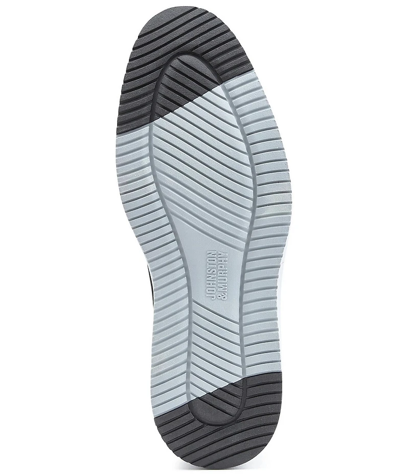 Johnston & Murphy Men's Upton Knit Wingtip Brogue Detail Oxfords