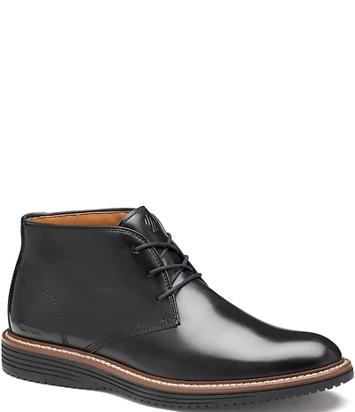 Johnston & Murphy Men's Upton Leather Chukka Boots