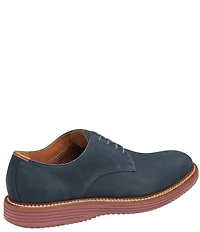 Johnston & Murphy Men's Upton Nubuck Plain Toe Lace Up Oxfords