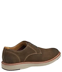 Johnston & Murphy Men's Upton Nubuck Plain Toe Lace Up Oxfords