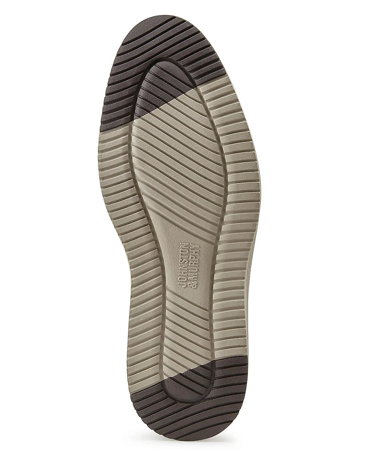 Johnston & Murphy Men's Upton Nubuck Plain Toe Lace Up Oxfords