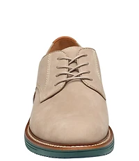 Johnston & Murphy Men's Upton Nubuck Plain Toe Lace Up Oxfords