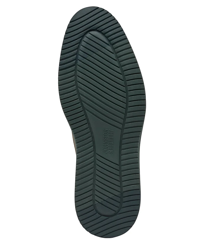 Johnston & Murphy Men's Upton Nubuck Plain Toe Lace Up Oxfords