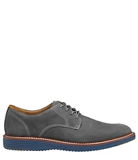 Johnston & Murphy Men's Upton Nubuck Plain Toe Lace Up Oxfords