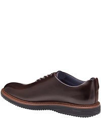 Johnston & Murphy Men's Upton One Piece Perforated Leather Plain Toe Oxfords