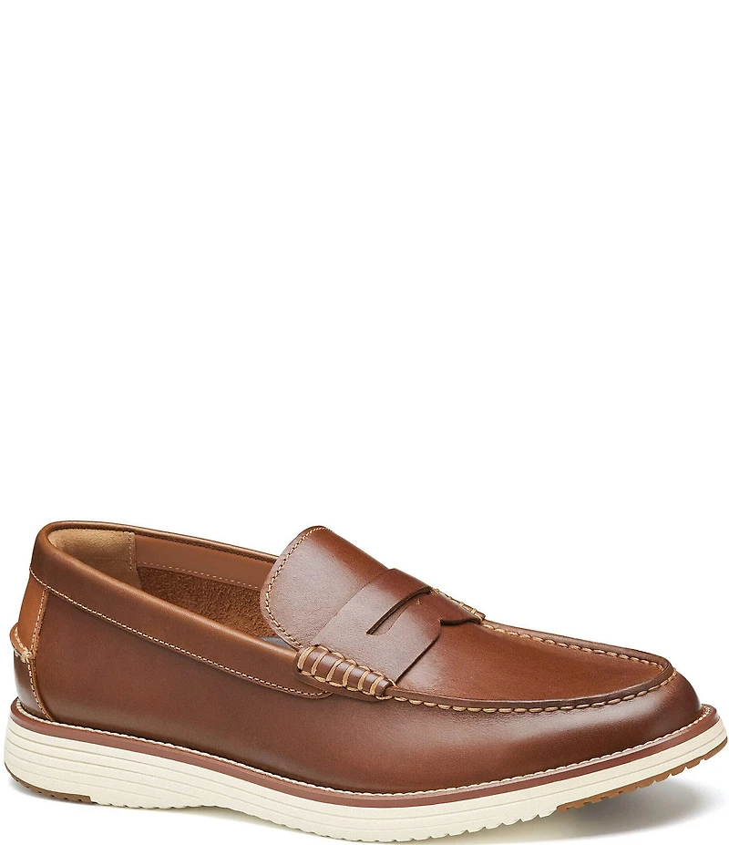 Johnston & Murphy Men's Upton Leather Penny Loafers