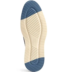 Johnston & Murphy Men's Upton Perforated Nubuck Plain Toe Lace Up Oxfords