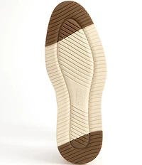 Johnston & Murphy Men's Upton Perforated Nubuck Plain Toe Lace Up Oxfords