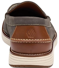 Johnston & Murphy Men's Upton Perforated Nubuck Venetian Loafers