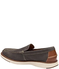 Johnston & Murphy Men's Upton Perforated Nubuck Venetian Loafers