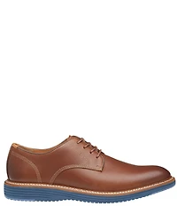 Johnston & Murphy Men's Upton Leather Plain Toe Leather Oxfords