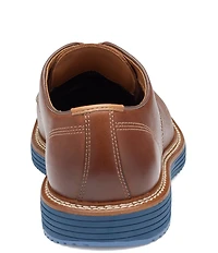 Johnston & Murphy Men's Upton Leather Plain Toe Leather Oxfords