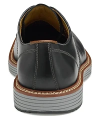 Johnston & Murphy Men's Upton Leather Plain Toe Leather Oxfords