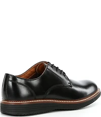 Johnston & Murphy Men's Upton Oiled Leather Plain Toe Leather Oxfords