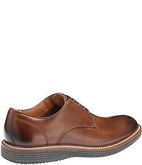 Johnston & Murphy Men's Upton Oiled Leather Plain Toe Leather Oxfords