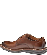 Johnston & Murphy Men's Upton Oiled Leather Plain Toe Leather Oxfords