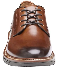 Johnston & Murphy Men's Upton Oiled Leather Plain Toe Leather Oxfords